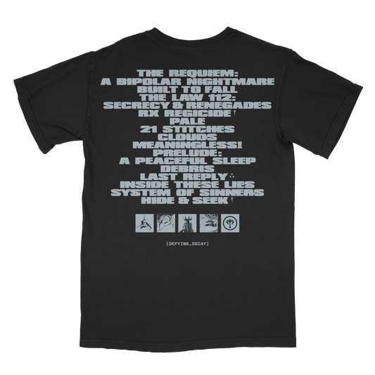 Synthetic Sympathy - Tracklist Tee [PRE-ORDER]